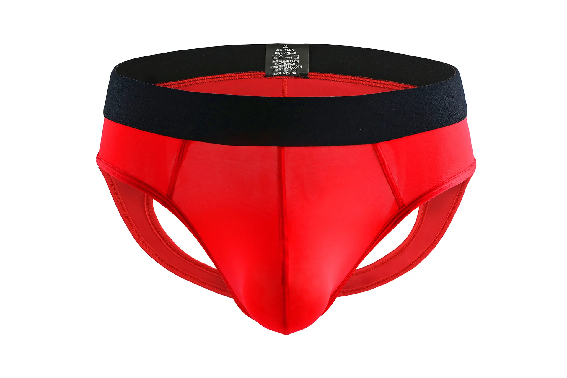 Сексуальное нижнее белье мужские стринги бандаж бикини Cueca Гей Нижнее шелковые