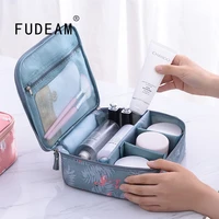 fudeam thicken oxford multifunction women travel storage bag toiletries organize cosmetic bag portable waterproof makeup case