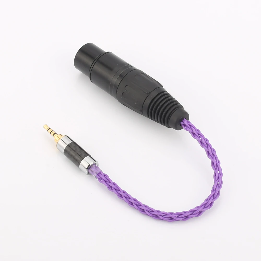 Audiocrast HIFI 2 5 мм TRRS сбалансированный штекер для 4-контактного XLR женский