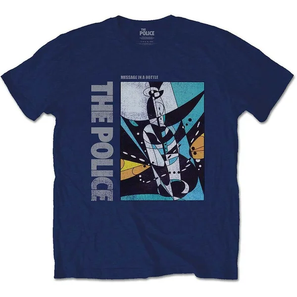 

The Police Sting Message in a Bottle Official Tee T-Shirt Mens