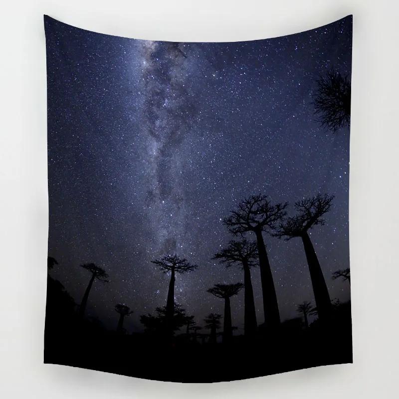2021 Новый Блестящий Прочный Настенный подвесной красивый лес звездное небо