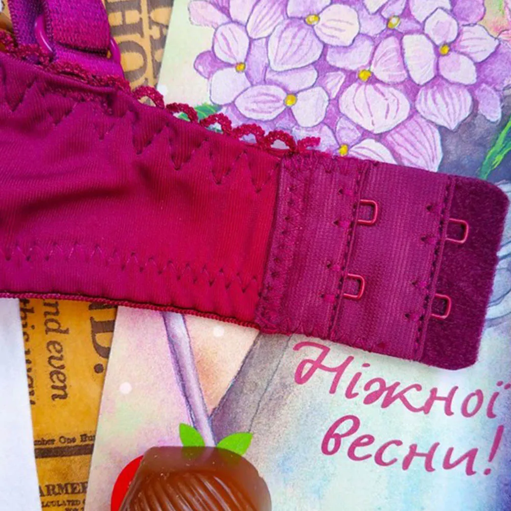 Женский кружевной бюстгальтер больших размеров, сексуальный бюстгальтер без косточек на косточках с цветочной вышивкой, роскошный подарок BH B C D DD E F, чашка