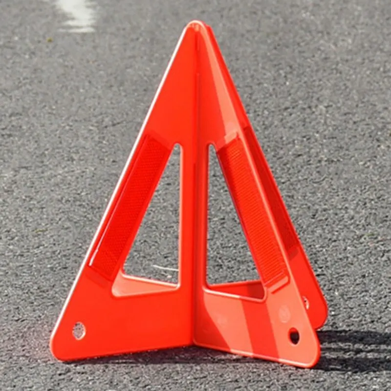 

Car Fold Warning Triangle Safety Emergency Reflective Flash Sign Vehicle Error Cars Folded Stop Sign Reflector