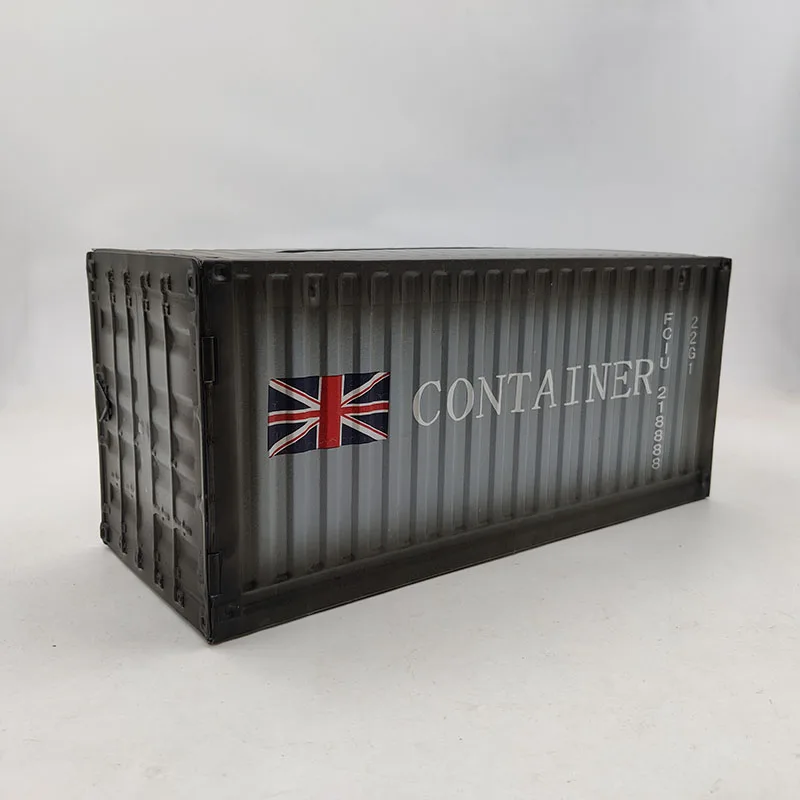 31 см контейнер модель игрушки кованого железа с одноразовыми салфетками Ретро