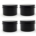 64 шт., круглые алюминиевые банки для губ, 120 г, 68 мм x 42 мм, 4 унции