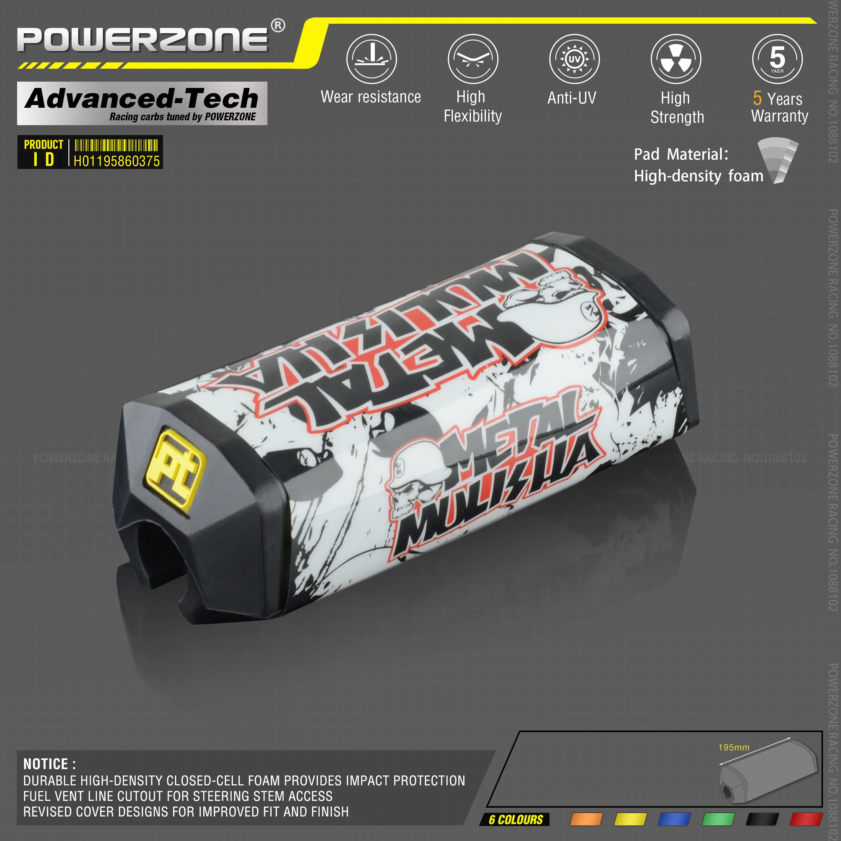 Металлический Нагрудный Rrotector MX для руля MULISHA V2 Накладка внедорожника велосипеда