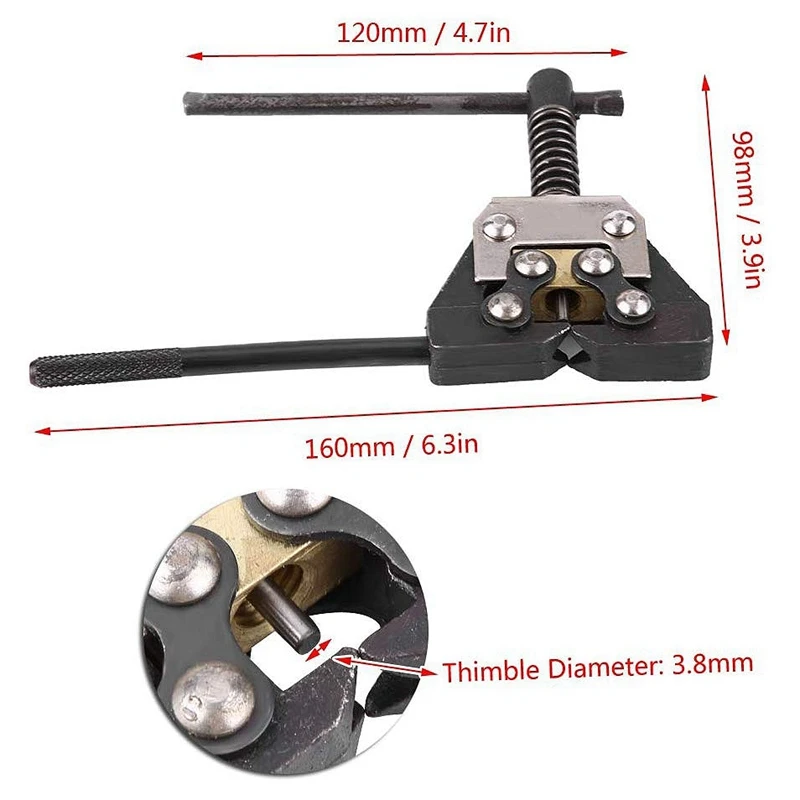 Роликовая цепь выключателя резак велосипед инструмент для удаления звеньев цепи
