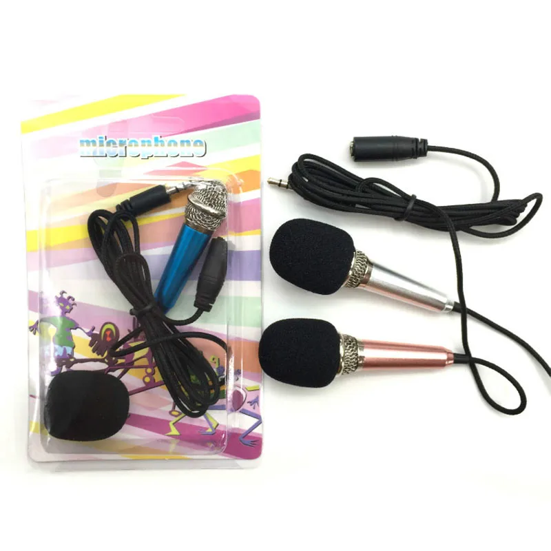 Портативный микрофон Мини 3 5 мм стерео студия речи аудио Микрофон для смарт