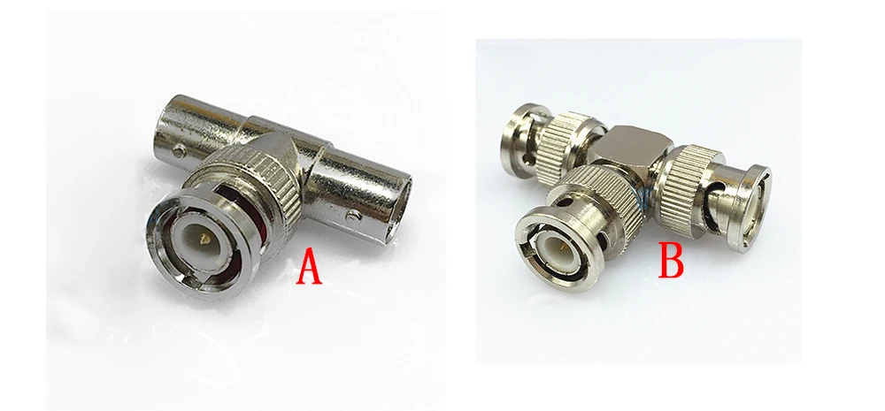 Сплиттер BNC из чистой меди переходник с тремя штекерами разъем Q9 коаксиальный