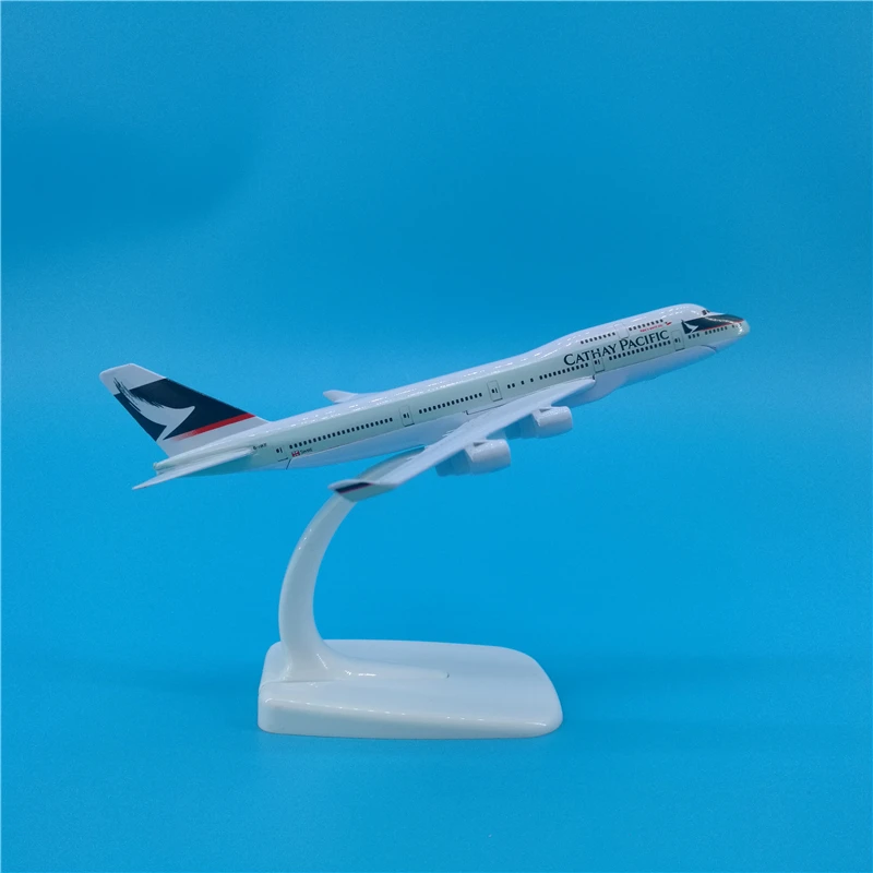 16 см Cathay Pacific Airlines Боинг 747-400 модель самолета из сплава коллекционные модели