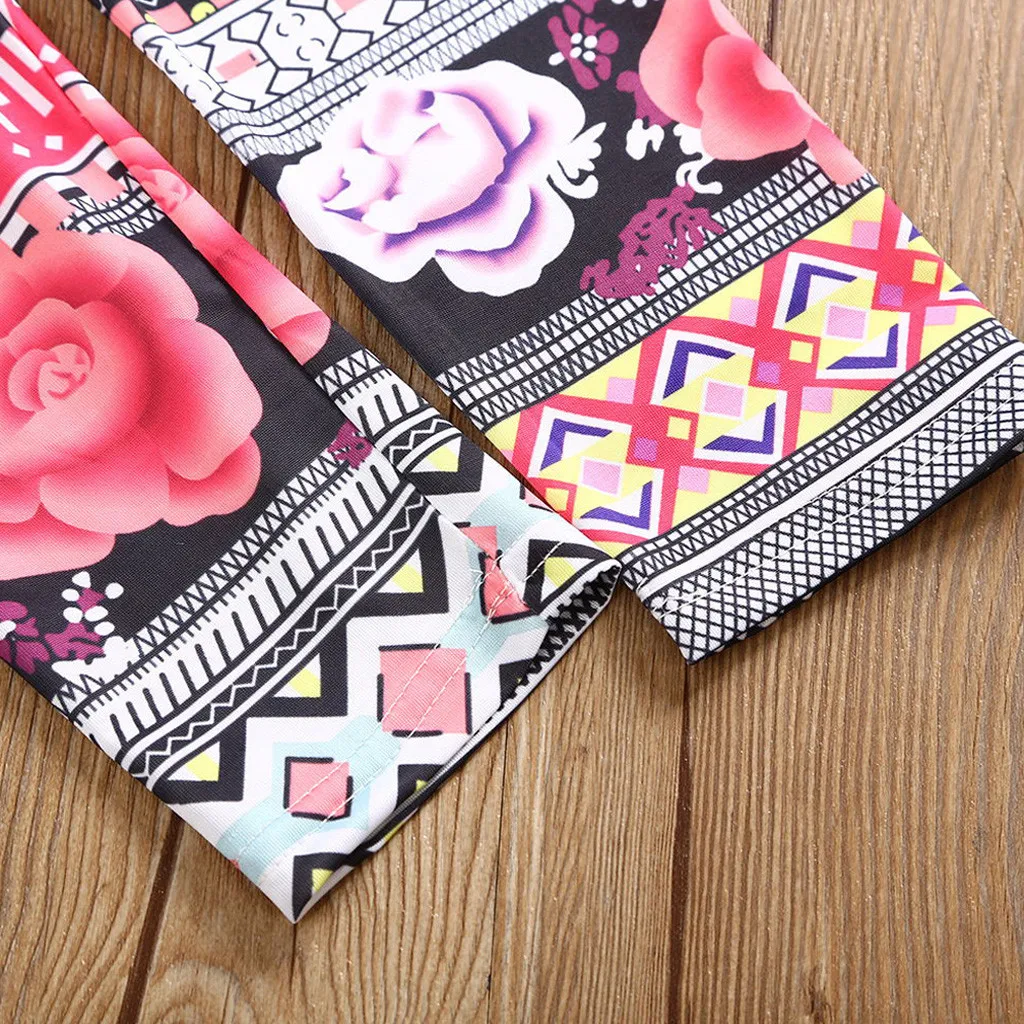 Детская футболка с длинным рукавом и буквенным принтом для маленьких девочек +