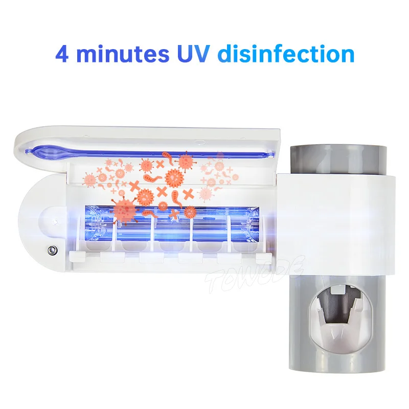УФ держатель для зубной щетки Многофункциональный стерилизатор автоматический