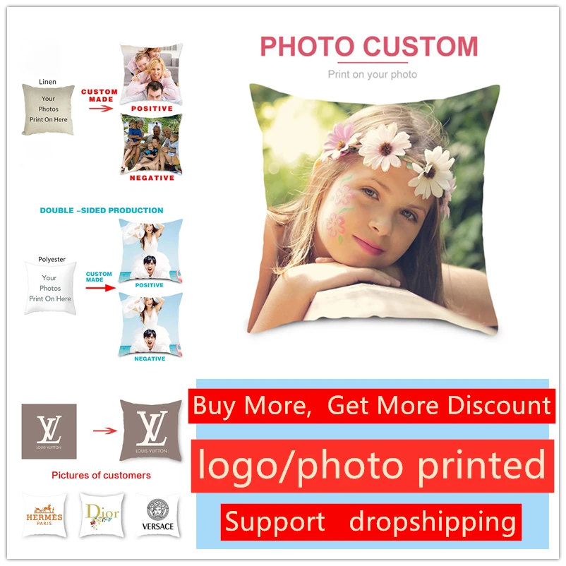 Fuwatacchi подушки уникального дизайна фото обложки по индивидуальному заказу