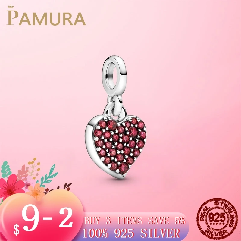Новое поступление 925 пробы серебро My Love с позолоченным кольцом бусины подходят к
