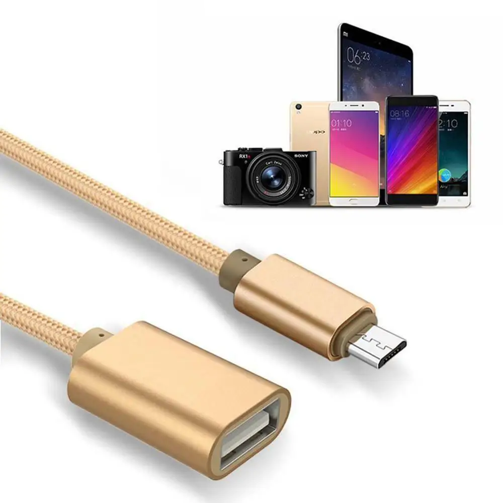 Top Micro USB к 2 0 OTG кабель для передачи данных Android Samsung F|Кабели мобильных телефонов| |