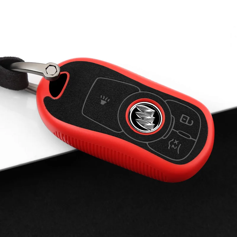 Кожаный ТПУ чехол для ключей автомобиля брелок сумка дистанционного брелока Buick