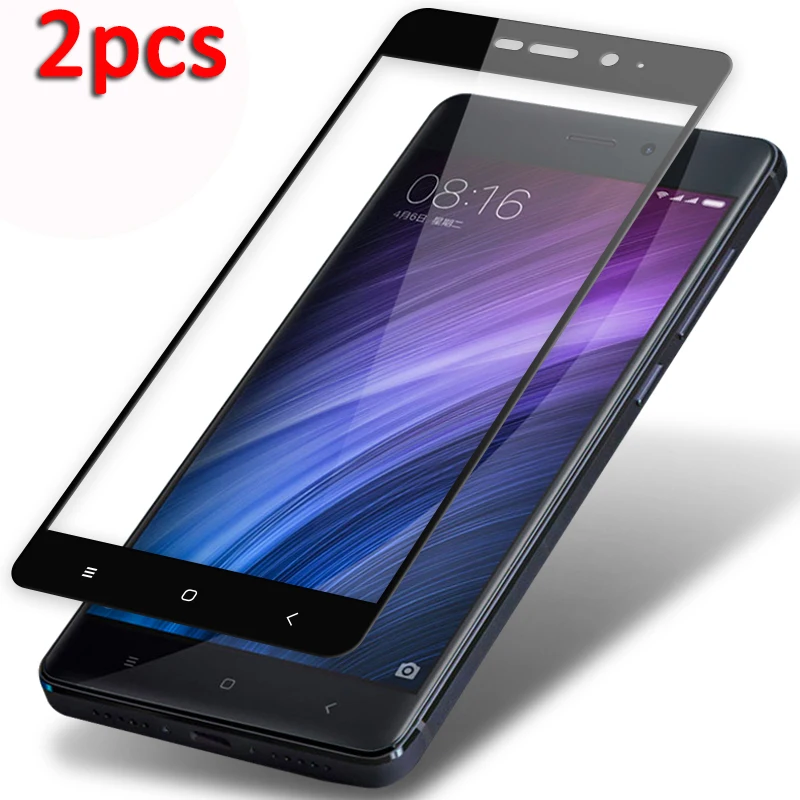 Закаленное стекло для xiaomi redmi 4x 4a 4 pro a x защитная пленка экрана xiami xaomi xiaom redm note 2
