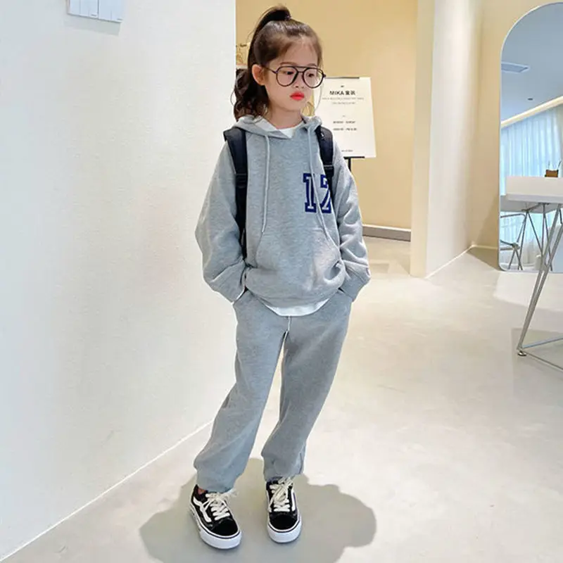 Детский спортивный костюм с длинным рукавом на возраст 5-12 лет - купить по