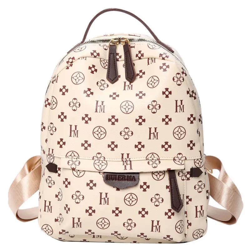 

Leather Anti Theft Women Backpack Outdoor Travel Bag Large Capactiy Girl's Schoolbag Daily Knapsack Mochila Feminina Sac A Dos