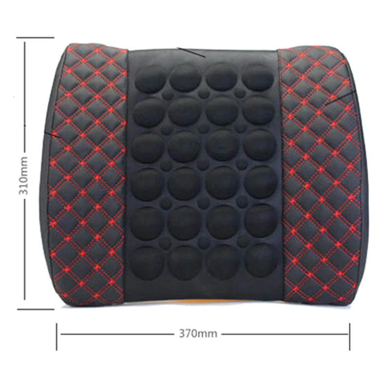 Автомобильная электрическая Массажная подушка для позвонков обезболивающая