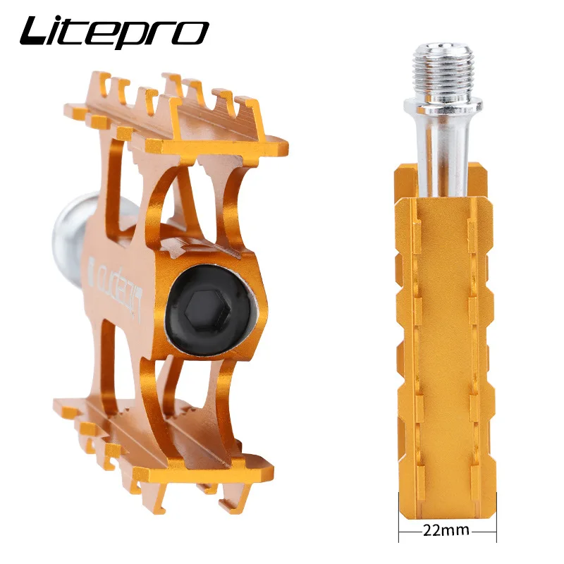 Litepro 1 пара для складной велосипедной педали складного велосипеда из