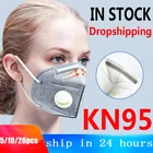 Маска для лица KN95 с дыхательным клапаном, Пылезащитная маска с клапаном, эквивалентная FFP2, близка к FFP3, 51020 шт.