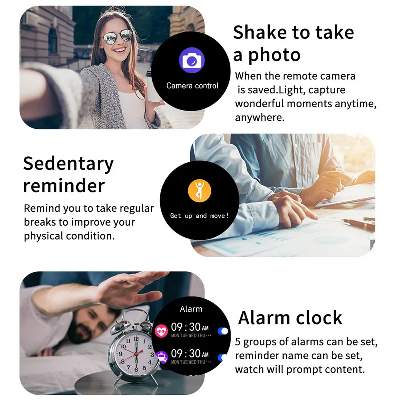 2021 for huawei luxury men smart watch tws heart rate blood pressure local music sports fitness watch bluetooth call smartwatch free global shipping