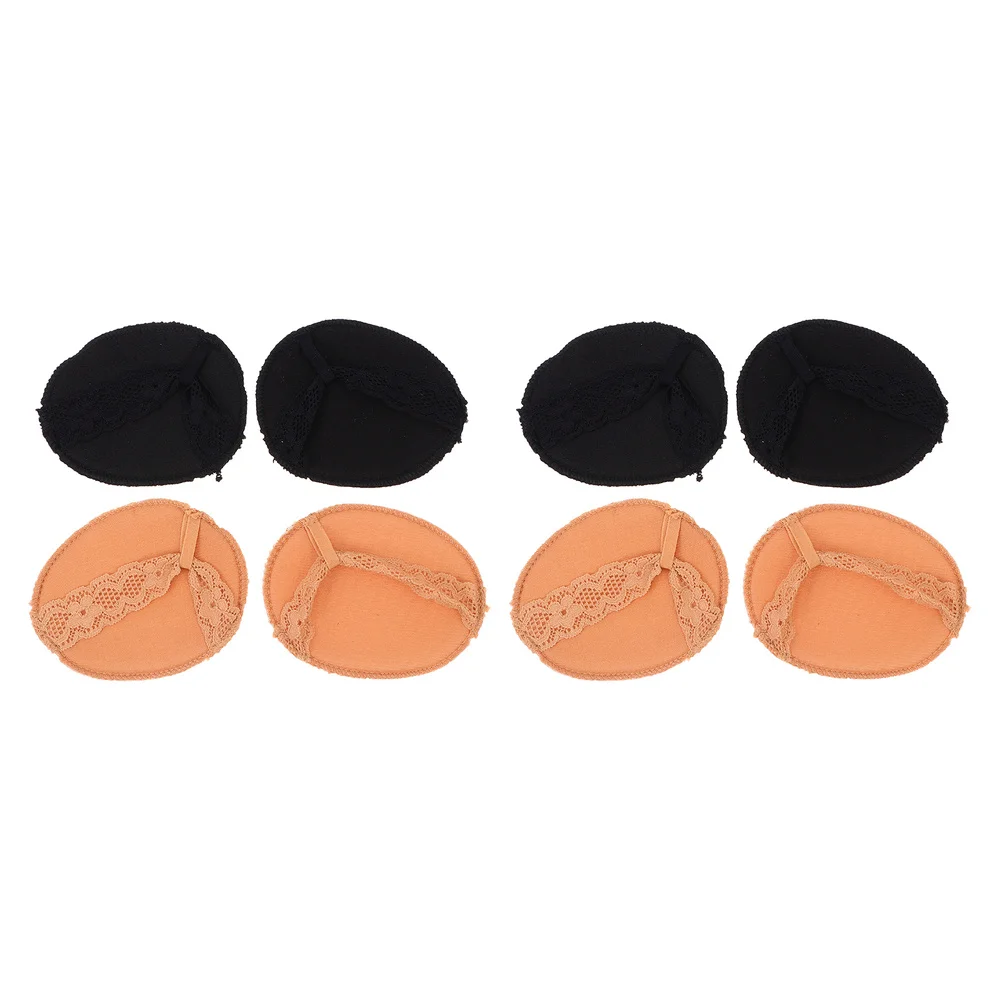 

4 Pairs Antiskid Front Sole Shoes Pads High-heeled Shoes Pads Foot Pads