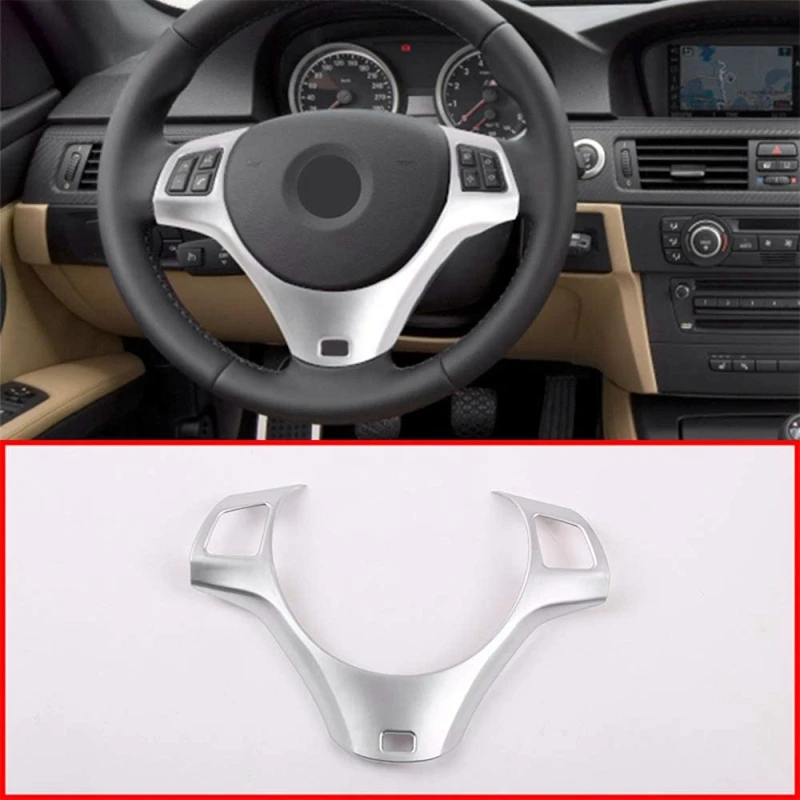 

Car Steering Wheel Decoration Frame Trim for E90 3 Series 335I 2005-2012 Car Accessories