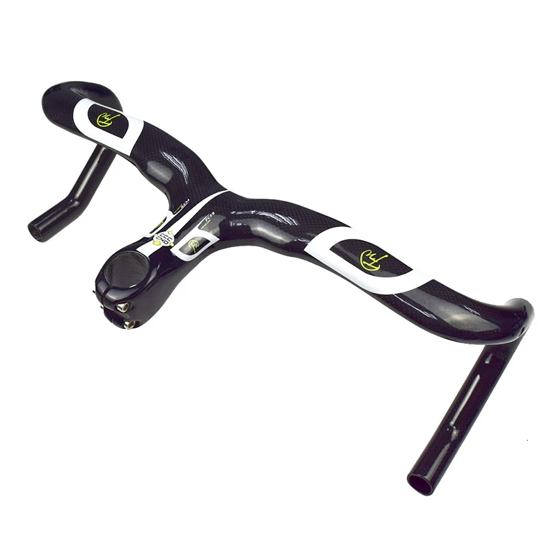 Полное углеродное волокно для руля велосипеда Сверхлегкий рукоятка дорожного MTB