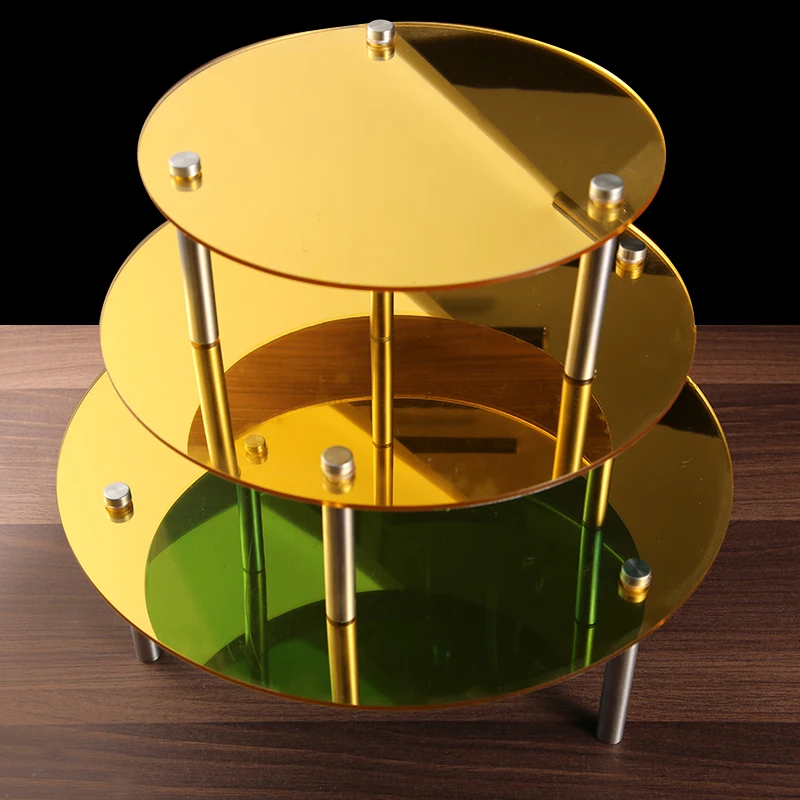 Свадебная Золотая подставка для кексов XY свадебный душ тематика принцессы кексы