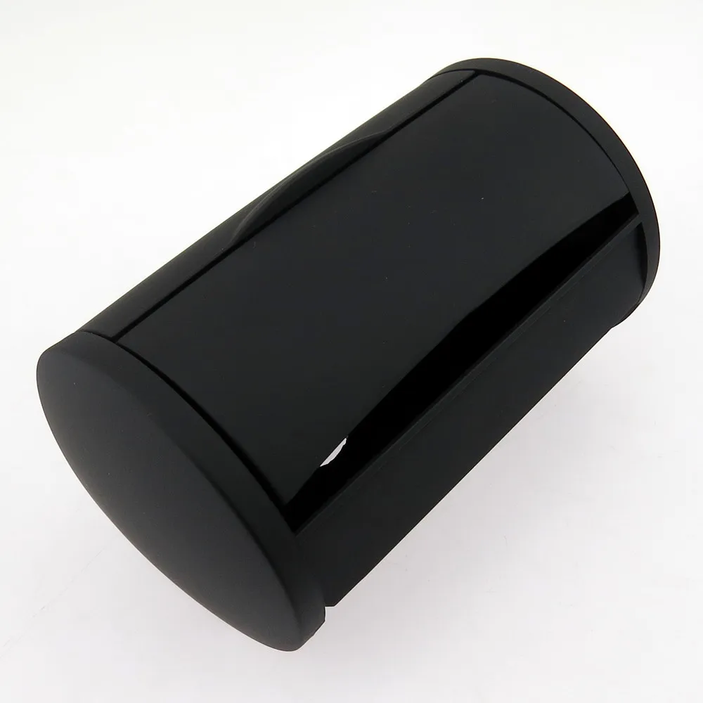 

SCJYRXS Black ABS Plastic Rear Ashtray Ash Storage Box + Side Caps For VW Jetta Bora Golf 4 1J0857962H 1J0 857 962H 1J0863359E