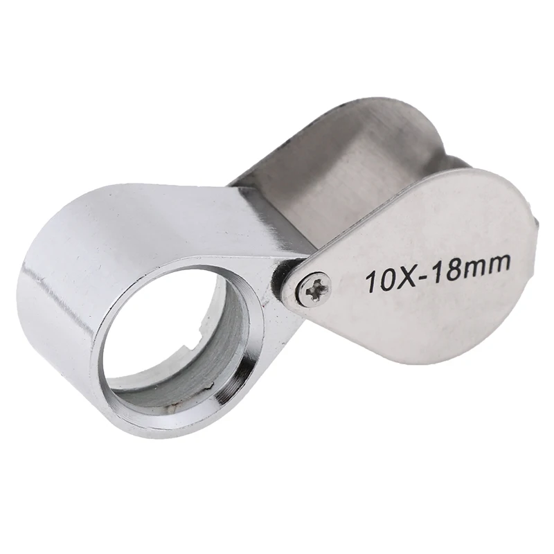 

1PCS Mini Glass Magnifying Magnifier Jeweler Eye Jewelry Loupe Loop Triplet Jewelers Eye Glass Tool Parts