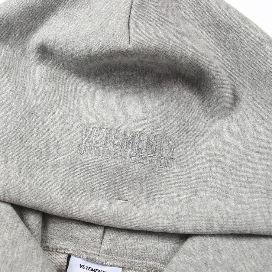 

Foam Printing Logo VETEMENTS Hoodie Men Women Oversize Vetements Hooded Sweatshirts VET Pullover japanese streetwear