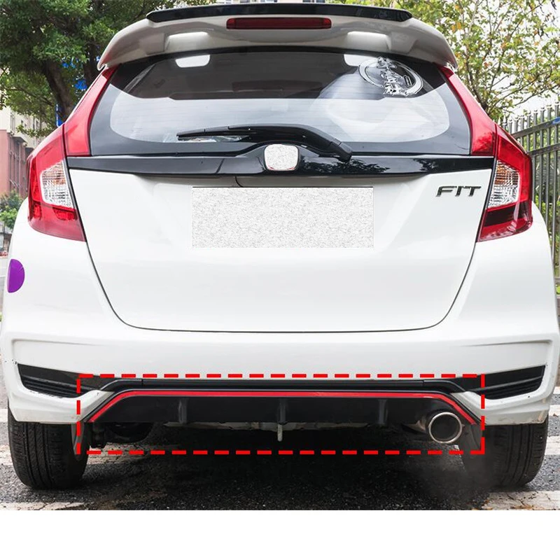 Задний спойлер CEYUSOT для Honda Fit декоративная накладка на задний бампер 2017 2018 2019 20