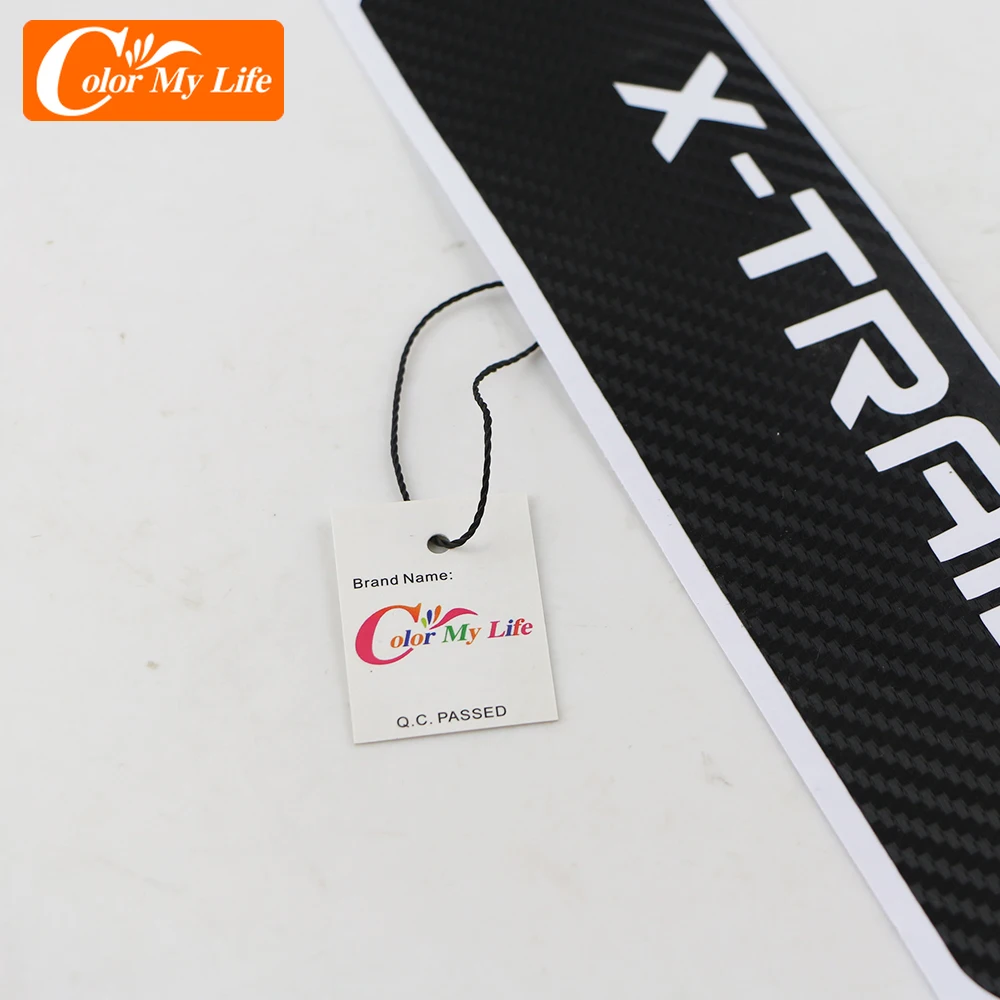 Наклейки из углеродного волокна Color My Life для задних стоп сигналов защитная