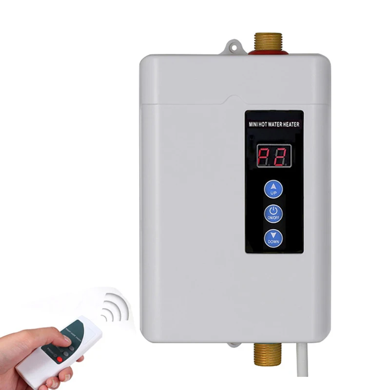 4000 Вт мгновенный Электрический водонагреватель смеситель для ванной и кухни