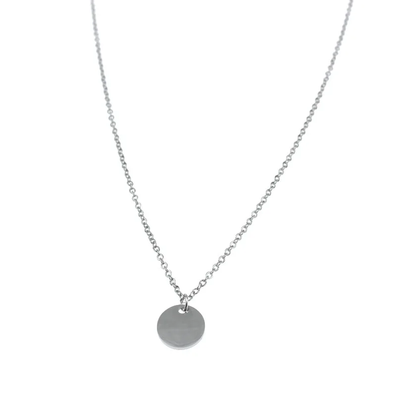 

3pcs Separated stainless steel layered necklace women pendant & choker & chain necklace set fashion jewelry