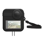 PULUZ для GoPro Максимальная голой металлический корпус силиконовый защитный чехол с крышкой для Аксессуары для Gopro камера аксессуары