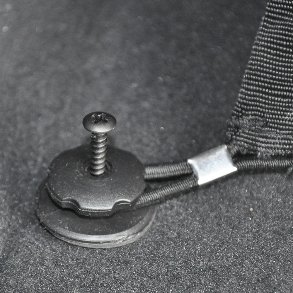 4PCS Replacement Hooks Hardware Kit Car Cargo Net Mounting Points Rear Trunk Storage Organizer for bmw opel astra vw transporter |