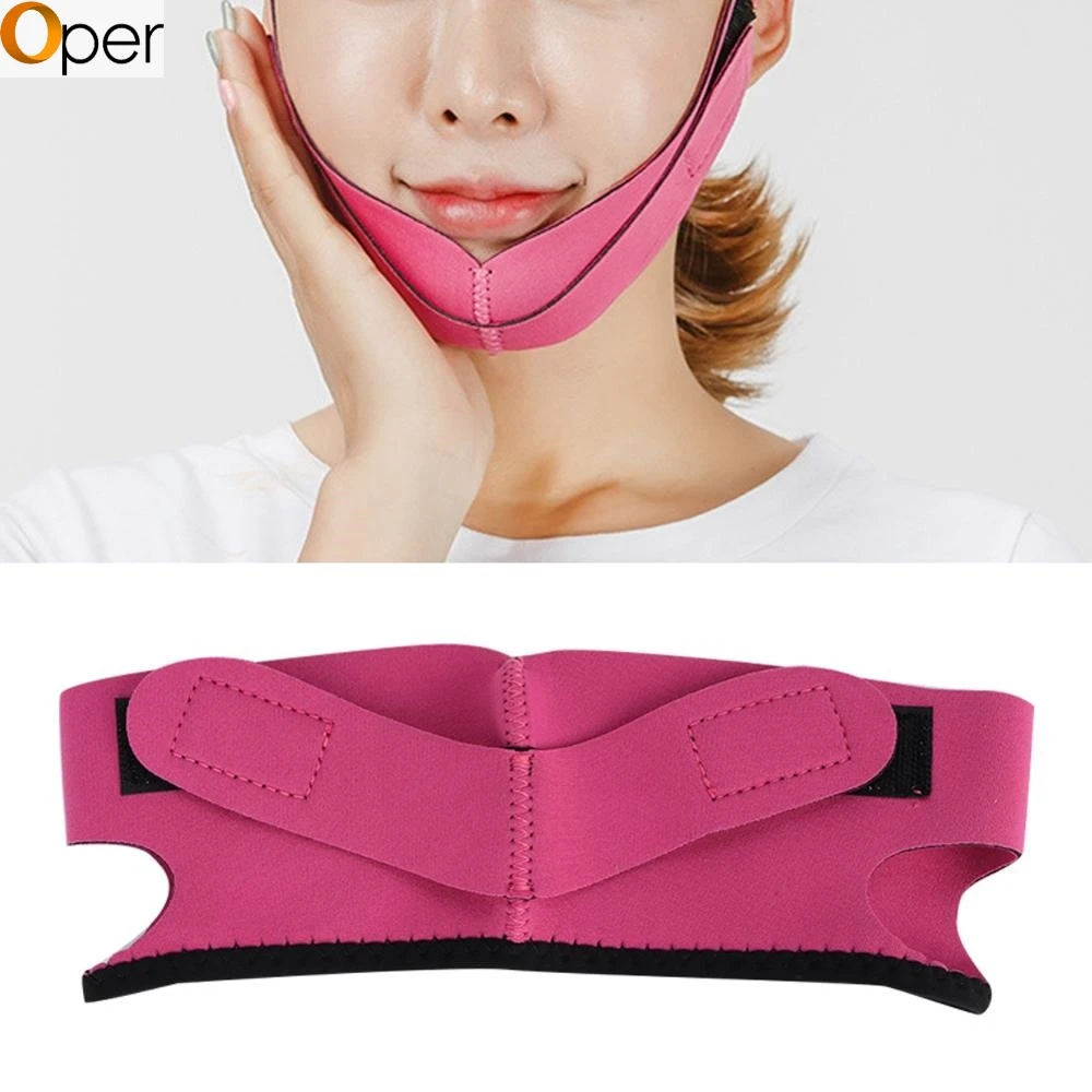 Маска для лифтинга лица утягивающий V образный шейпер подтягивающий пояс спящий