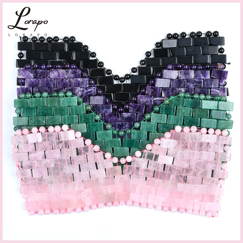 Массажная маска для глаз из натурального камня розовый кварц нефрит| |