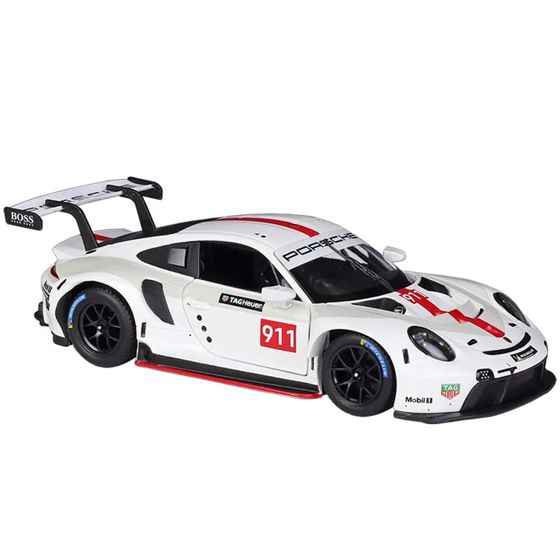 

1:24 Bburago Porsche 911 RSR Racing #911 литая машина