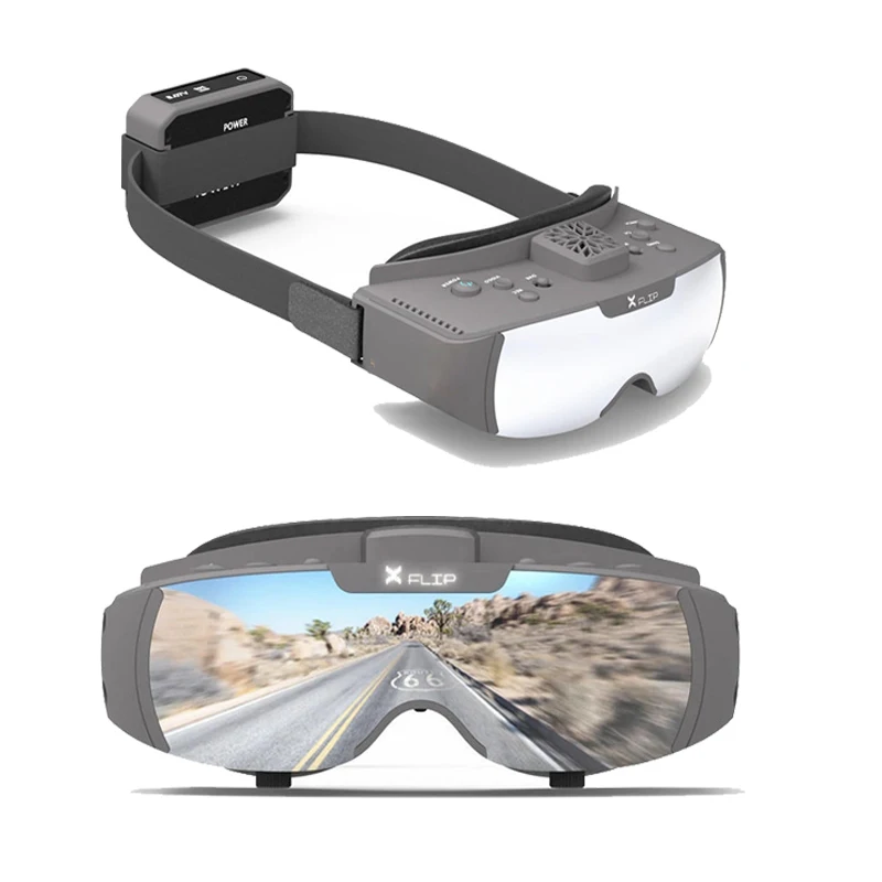 Модульные очки Xflip 1024*768 FPV без аккумулятора OLED дисплей FOV 42 градусов с
