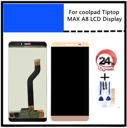 Высококачественный дигитайзер для coolpad Tiptop MAX A8 5 дюйма ЖК дисплей сенсорный экран