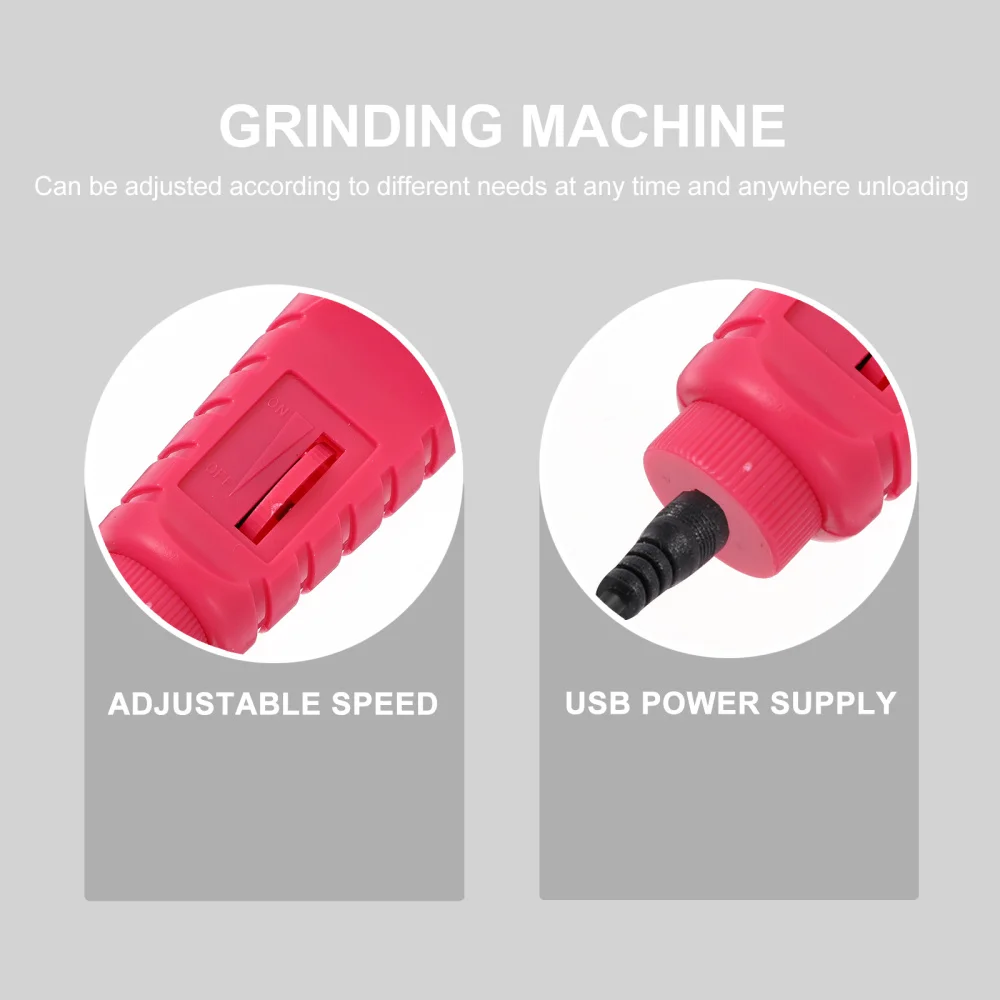 

1 Set Electric Nail Drill File Nail Kit Professional Manicure Pedicure Grinder