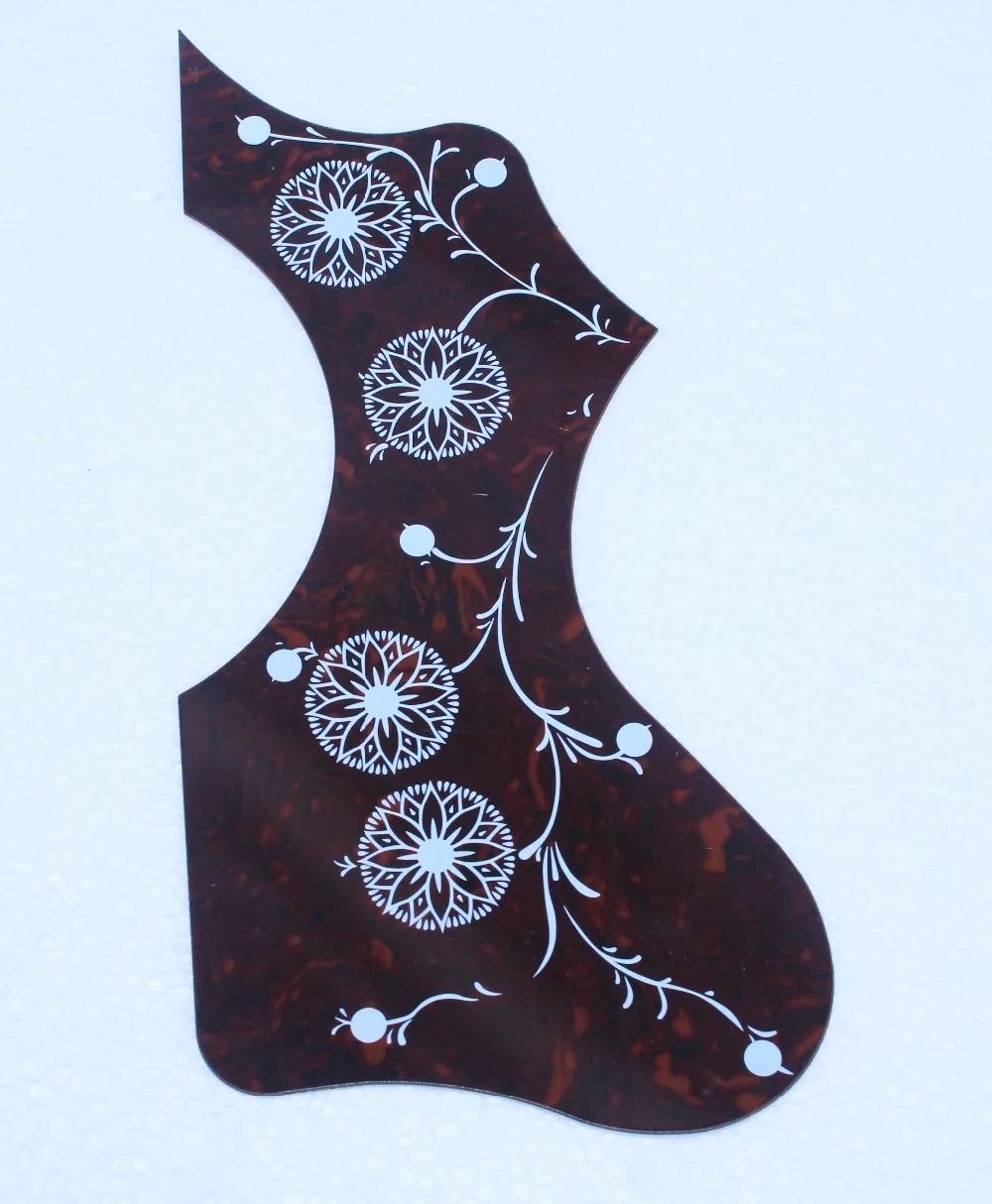 42/43 дюйма pickguards используется для акустика jumbo Гитары s резными модель накладку целлулоид Гитара защитная пластина 1,2 мм толщина