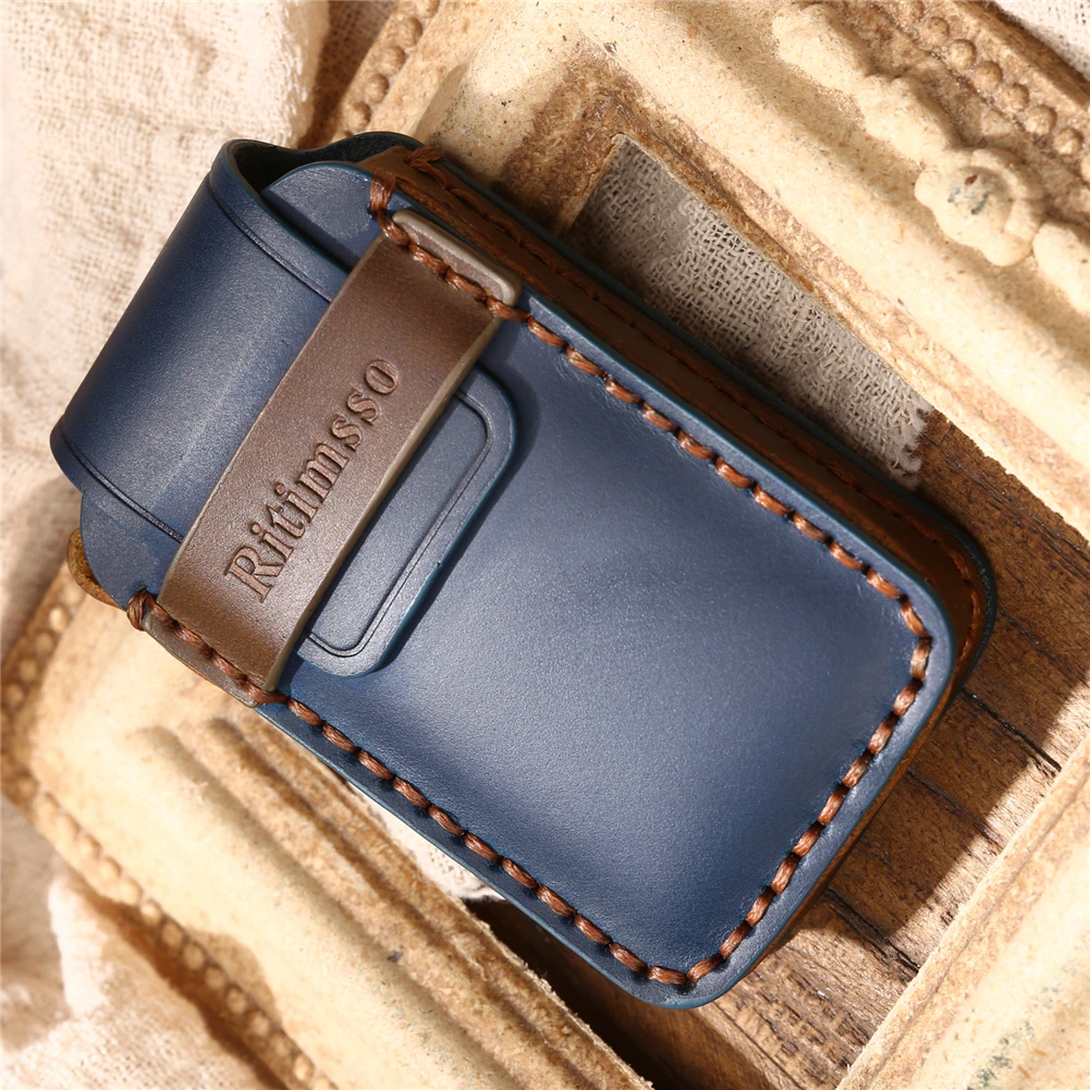

Leather Car Key Cover for Volvo XC40 XC60 S90 XC90 V90 T5 T6 T8 Polestar 2 Key Protect Keychain Car Key Case Car Key Holer
