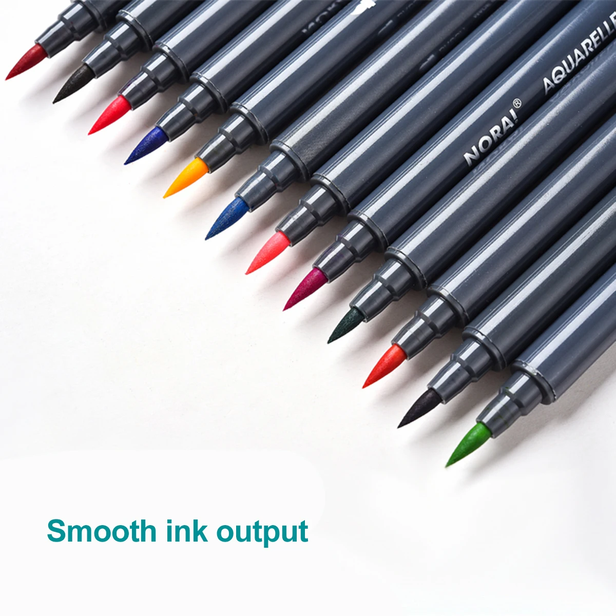 Набор художественных маркеров с двойными наконечниками водорастворимые круглые