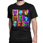 Мужские футболки Универсальный Франкенштейн из фильма ужасов, смешная футболка с круглым вырезом, Мужская хлопковая футболка Harajuku